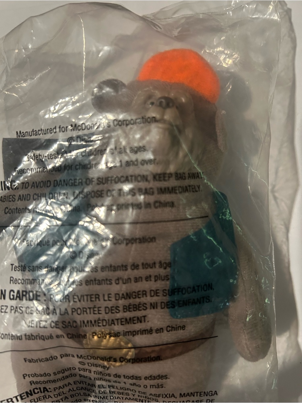 McDonald's Happy Meal Toy #2 Big Al Disney The Country Bears - Picture 3 of 3